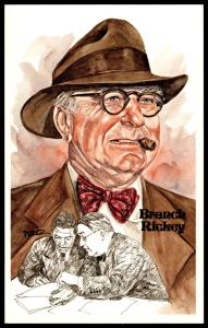 Branch Rickey 1980 Hall of Fame Card #105
