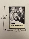 1988 Joe DiMaggio Promo Card with Marilyn Monroe