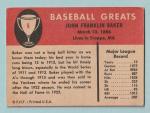 1961 Fleer Home Run Baker Baseball Card #6