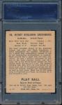 1941 Play Ball Hank Greenberg PSA 4 Card