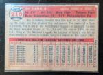 1957 Topps Roy Campanella Card #210