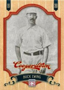 2012 Panini Cooperstown Buck Ewing NY Giants Card