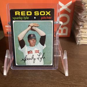 1971 Topps Sparky Lyle Card #649