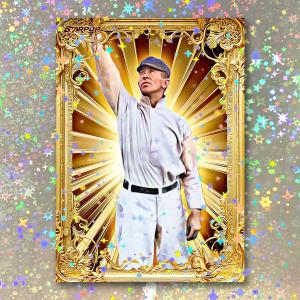 Willie Keeler Holographic Golden Icon Card
