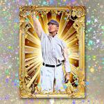 Willie Keeler Holographic Golden Icon Card