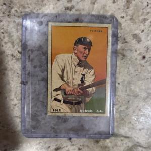 Ty Cobb 1912 Detroit Tigers Baseball Card