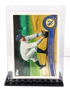 2011 Topps Lou Gehrig #5 Yankees Short Print