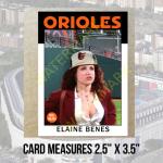 Elaine Benes 1986 Retro Baseball Card + Bonuses