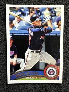 Drew Butera 2011 Topps Update Minnesota Twins Card
