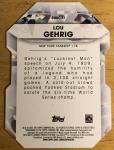 2022 Topps Lou Gehrig Diamond Greats Die-Cut Card