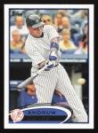 2012 Topps #614 Andruw Jones Yankees Card