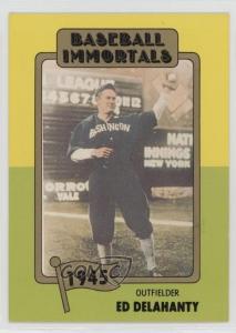 1980-87 SSPC Ed Delahanty Baseball Card #33