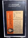 1961 Fleer Baseball Greats CY Young Card SGC 8