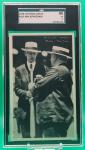 1936 R313 National Chicle Connie Mack John McGraw Card