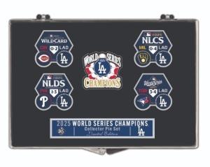 2025 L.A. Dodgers World Series Pin Set