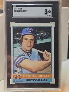 1976 Topps George Brett Baseball Card #19