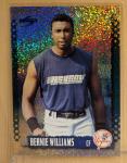 1995 Score Platinum Bernie Williams Yankees Speckle Refractor