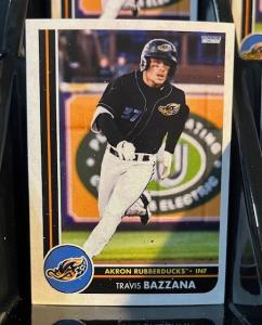 Travis Bazzana 2025 Akron RubberDucks Rookie Card