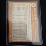 2025 Topps Archives Jose Ramirez Aqua Scope Card