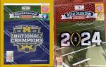 2023 College Championship Michigan Wolverines Patch Set