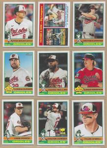2025 Topps Heritage Baltimore Orioles Team Set 13