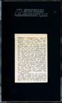 Morgan G. Bulkeley 1950 Callahan Baseball Card