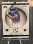Topps 2007 Alex Rodriguez Moments & Milestones /150