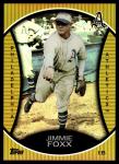 2010 Topps Gold Chrome Jimmie Foxx Card