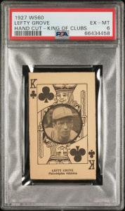 1927 W560 Lefty Grove King of Clubs PSA 6