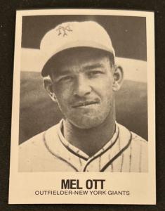 1979 Mel Ott Baseball Card #50 Giants OF
