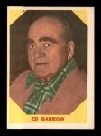 1960 Fleer Ed Barrow #23 Baseball Card