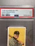 Sam Crawford T206 Tigers HOF Sovereign 350 Card