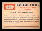 1960 Fleer Ed Barrow #23 Baseball Card