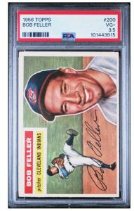1956 Topps Bob Feller #200 PSA 3.5