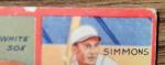 1935 Goudey 4-in-1 Al Simmons & Friends