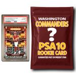 Washington Commanders PSA 10 Rookie Card Mystery Pack