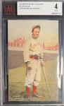 1907 Morgan Red Belt Postcards Miller Huggins Rookie
