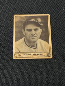 1940 Play Ball Heinie Manush #176 Baseball Card