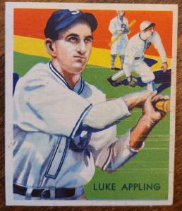 1934-36 Diamond Stars #95 Luke Appling Card