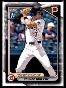 2024 Bowman Draft Konnor Griffin Pirates Card #BD-22