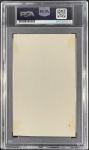 George Sisler Autographed PSA Authentic Index Card