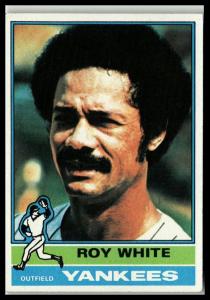 Roy White 1976 Topps #225 Yankees Card