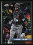 2025 Topps Chrome Cosmic Jordan Lawlar #110 Card