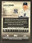 Carlos Rodon 2023 Stadium Club Yankees Card