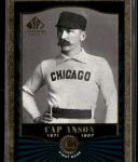 2001 SP Legendary Cuts Cap Anson Card