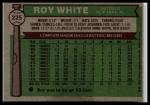 Roy White 1976 Topps #225 Yankees Card