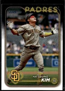 2024 Topps Ha-Seong Kim Padres 5 Card Lot