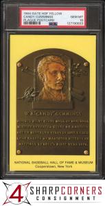 1964 Hall of Fame Yellow Plaque Candy Cummings