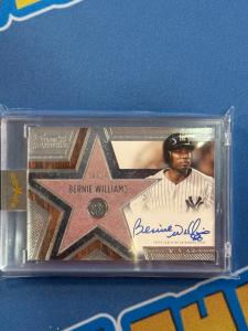 Bernie Williams 2025 Topps Five Star Auto Card
