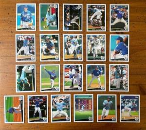 2009 Topps Kansas City Royals Complete Team Set